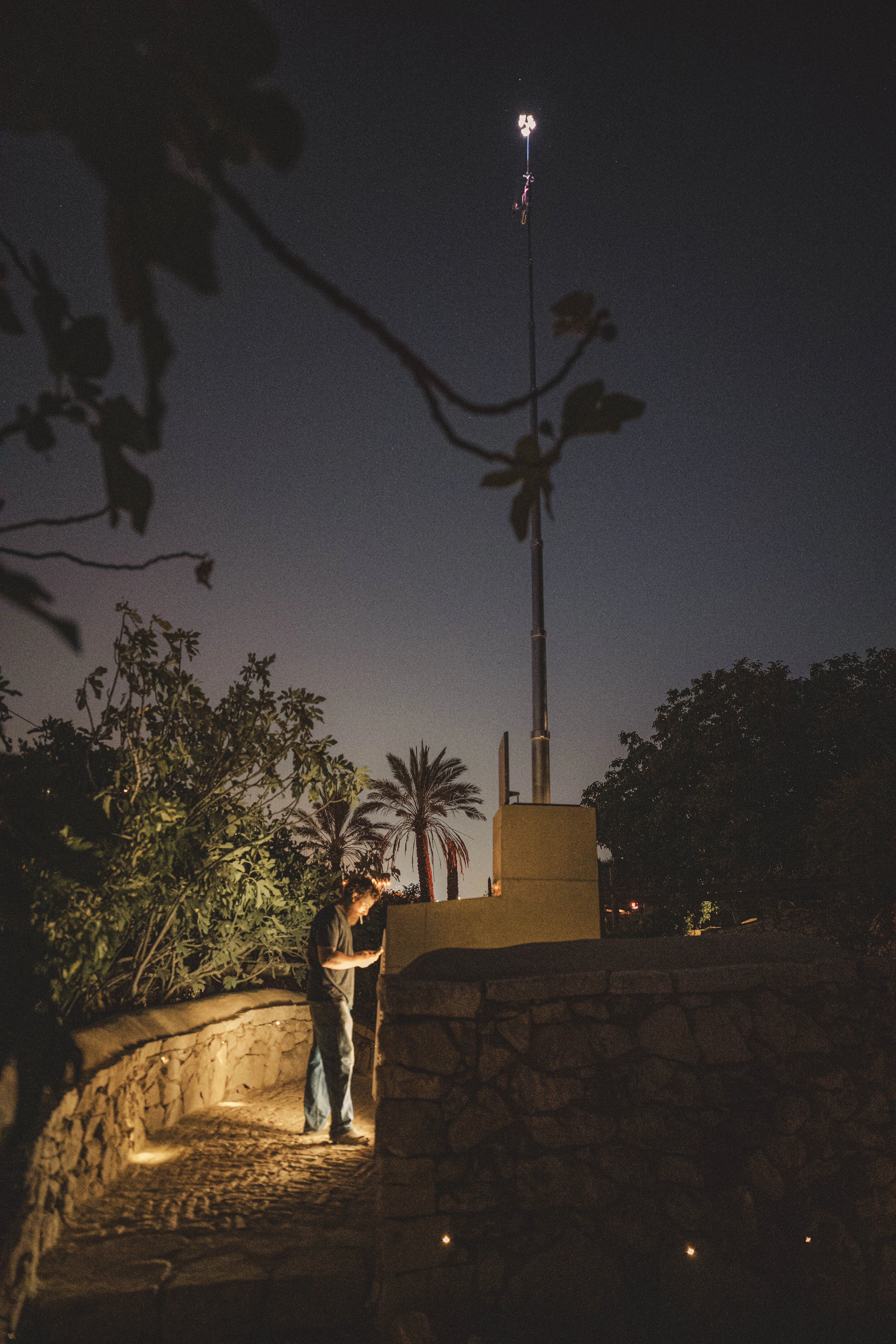 Oded Rimon, Rocks, Permanent sculpture, Ananeh Centre of Art, Nature and Research in Ein-Yael, Jerusalem, 2024